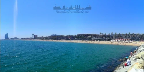 Barcelona Beaches - Barceloneta from hotel W to Port Olímpic