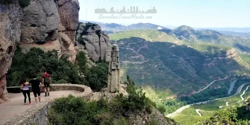Montserrat Monastery and Easy mountain Santa Cova walk
