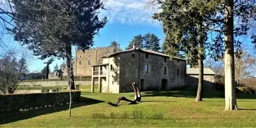 Sant Quirze De Besora Montesquiu Castle & Mir Waterfall