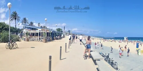 Barcelona Beaches - Poblenou from Port Olímpic to Forum
