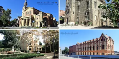 Attractions guide for the Sant Gervasi area of Barcelona